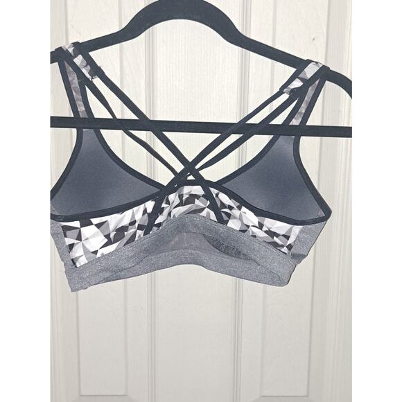 American Heritage Sports Bra Size Medium Gray and Black NWT - Picture 2 of 7